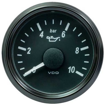 VDO SingleViu Oil Pressure Gauge 10bar